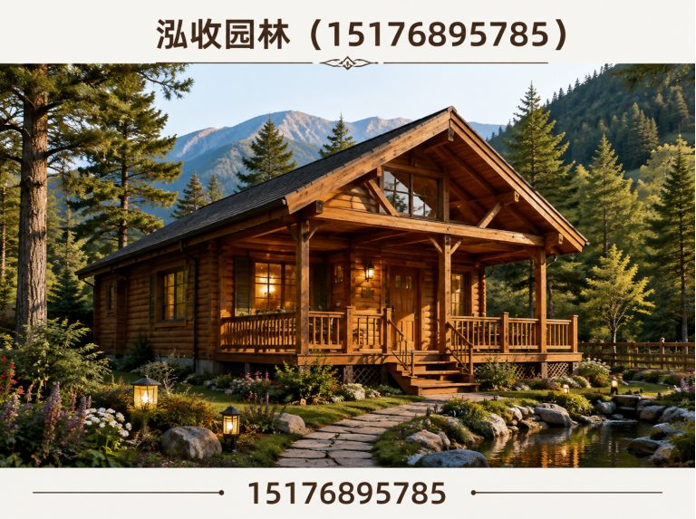 赣州京津冀防腐木工程展示图